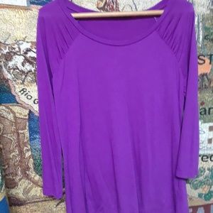The Limited Purple Blouse wore a couple times